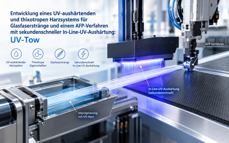 UV-Tow: UV-aushärtendes, thixotropes Harzsystem für 3D-Glasfaserverstärkung