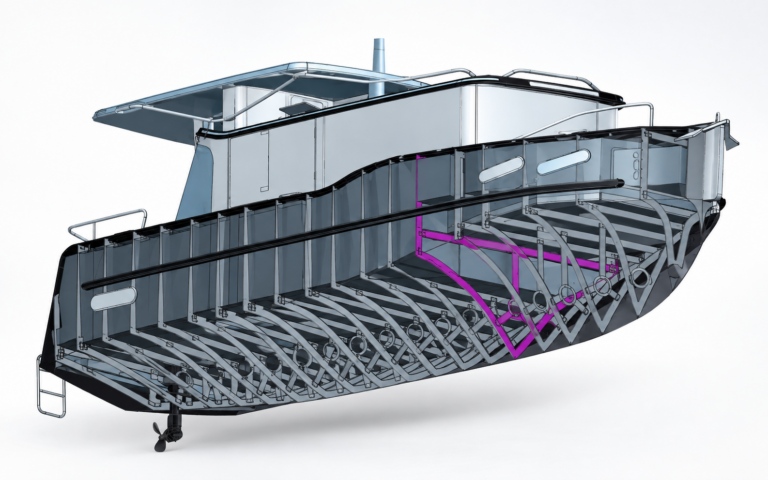Leichtboot: Additives Fertigungsverfahren für Leichtbaustrukturen